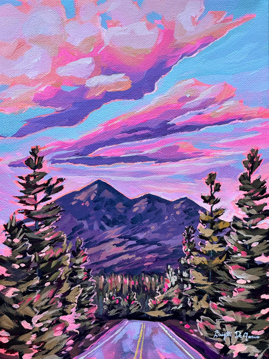 Sunset at the Peaks